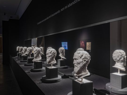Michelangelo Accademia busts